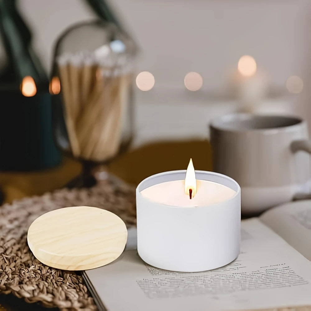 6pcs Candle Jars with Lid