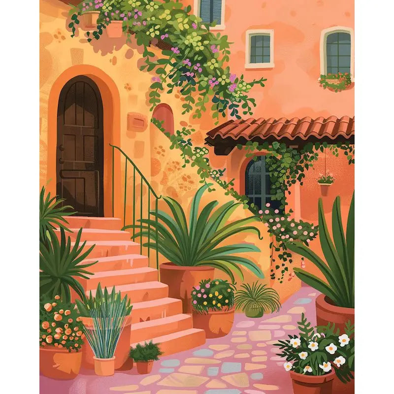 Scenery Painting By Numbers Kit