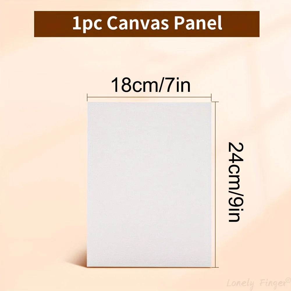 Canvas Boards for Painting - 5 pack, 7x9"
