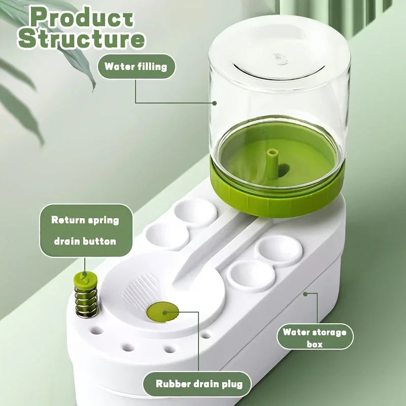 Automatic Paintbrush Cleaning Machine - Recirculating Wash System, Used with Watercolor or Acrylic Paints
