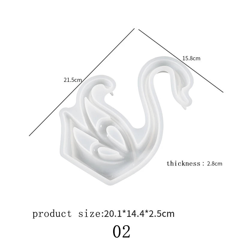 Swan Epoxy Resin Mold