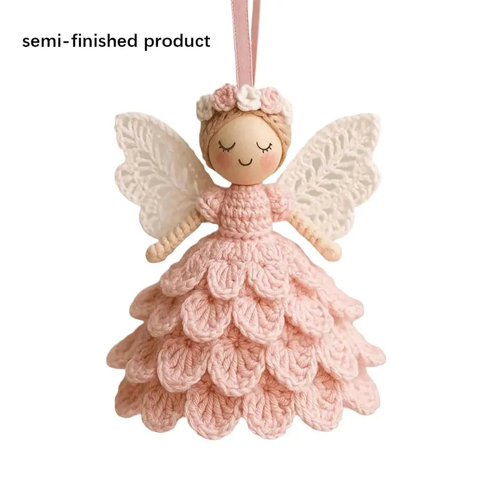 Crochet Angel Christmas Ornament Kits - in 5 Colors