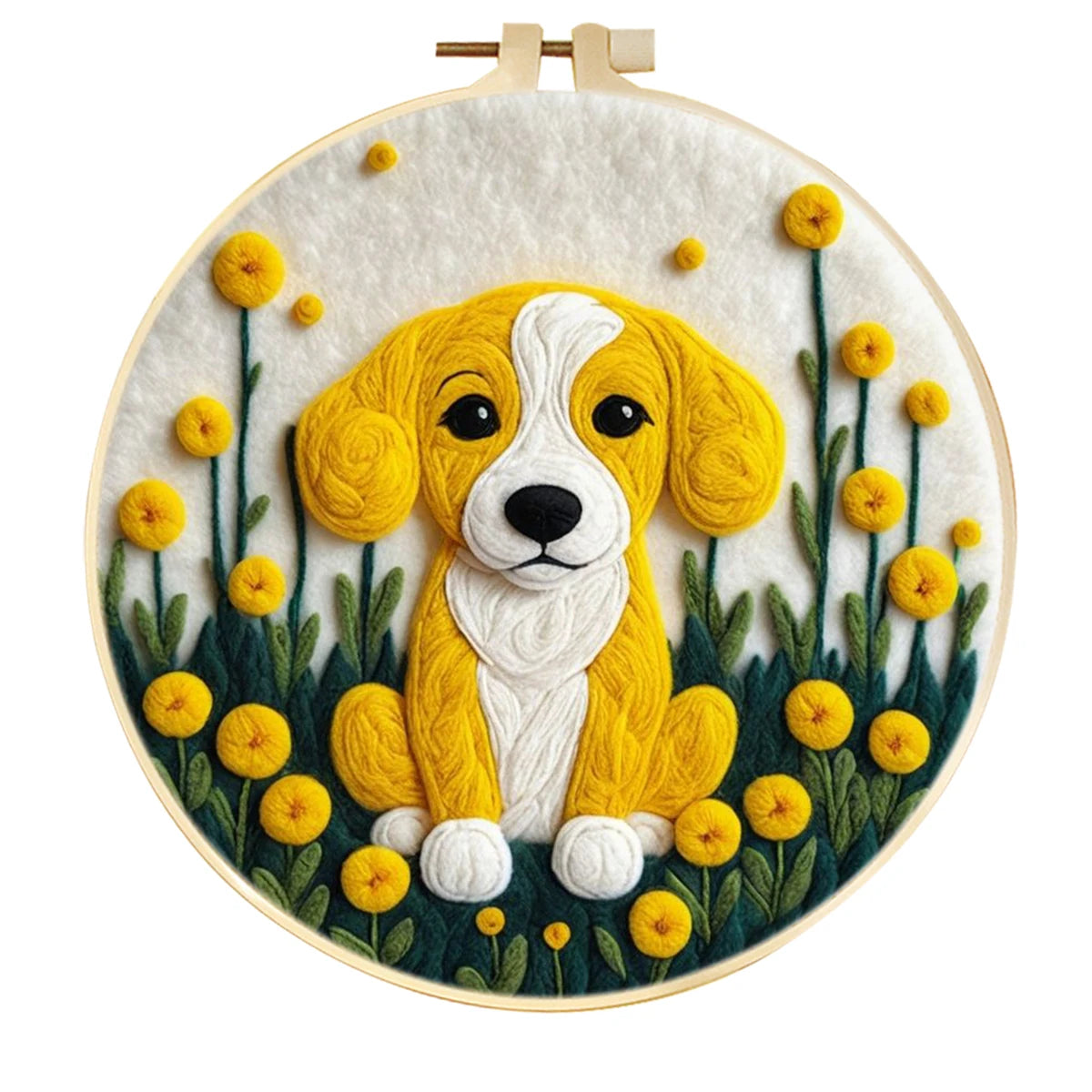 Cute Dogs and Cats Needle Felting Kits