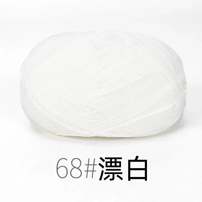 Organic Cotton Yarn 4ply - 1 Ball is 50g of Soft Yarn