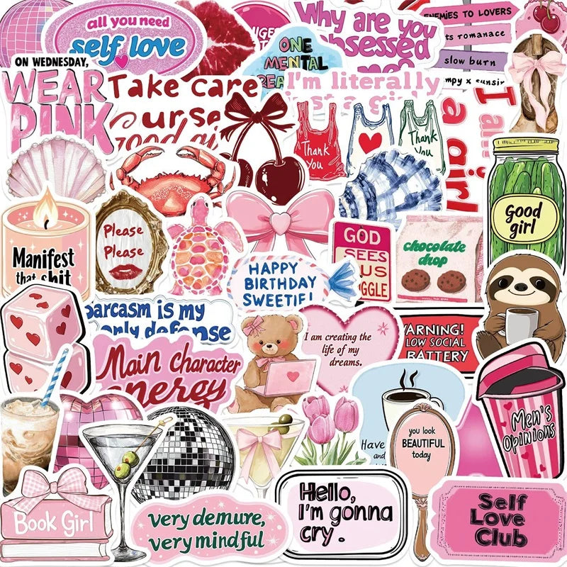 10/30/50PCS Stickers for Scrapbooking
