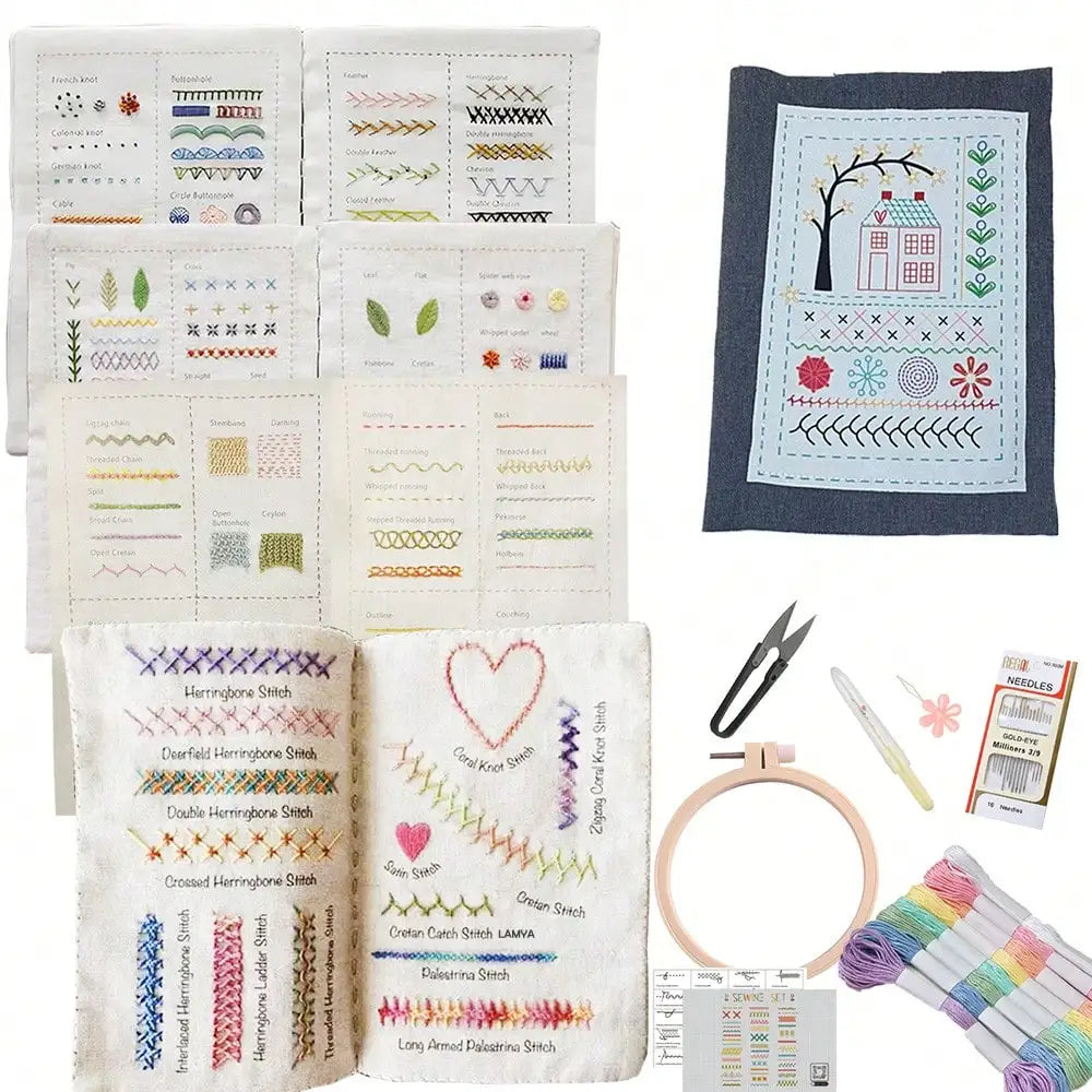 Embroidery Stitch Book for Beginners – Learn Embroidery Stitches