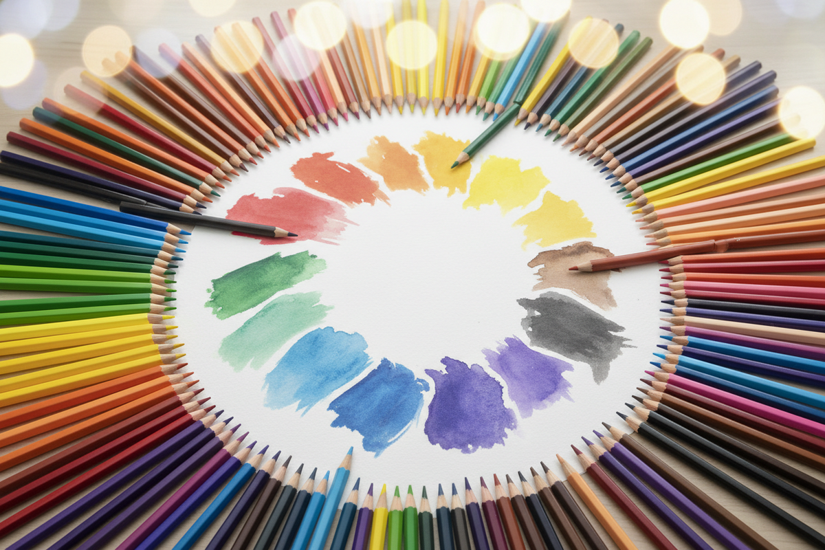Colored Pencils and Watercolor Pencils