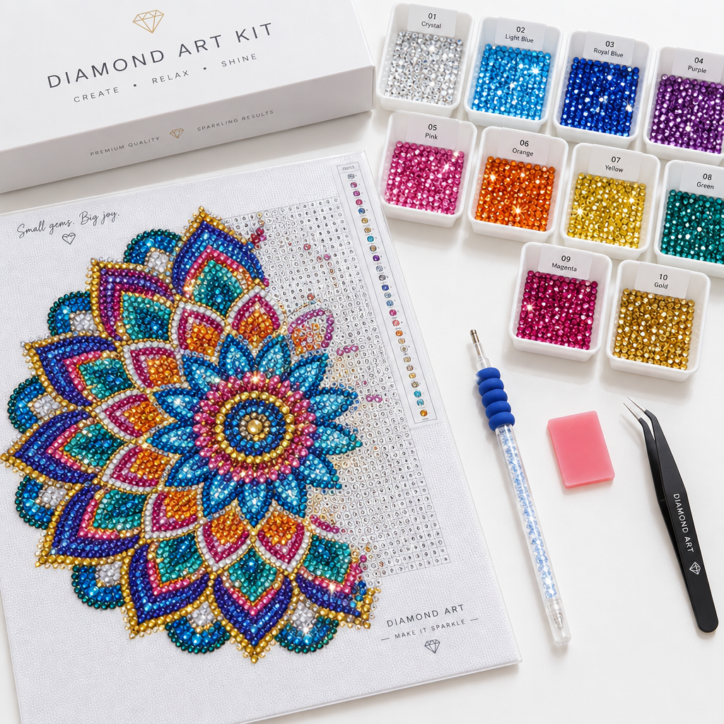 DIAMOND ART COLLECTION: Unleash Your Creativity
