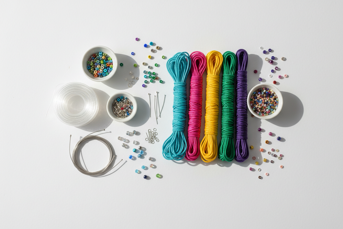 Jewelry Wire, Nylon & Elastic