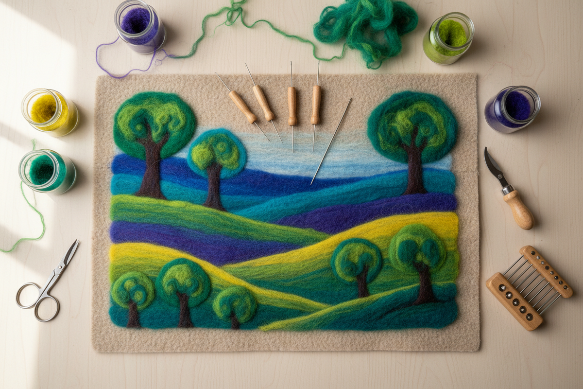 Needle Felting Nature & Scenery