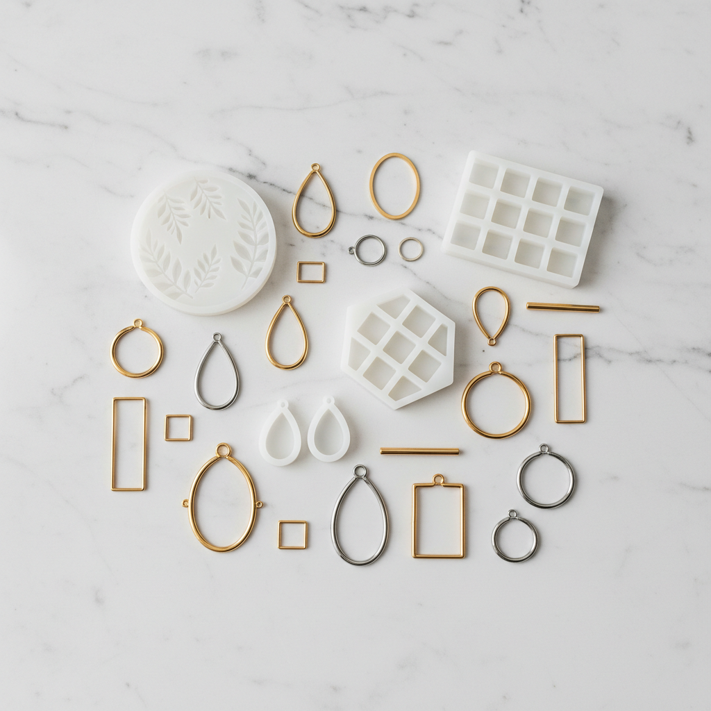 Resin Jewelry Molds & Frames