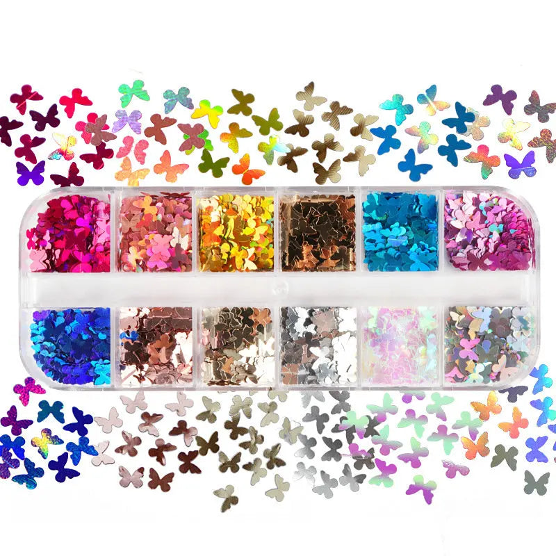 Assortment of Resin Fillers Jewelry Making - Various objects, glitter