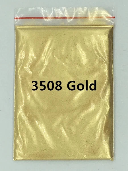 124 Colors of Pearlescent Mica Powdered Pigment in 10g Packets