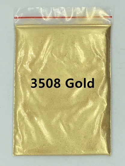 124 Colors of Pearlescent Mica Powdered Pigment in 10g Packets