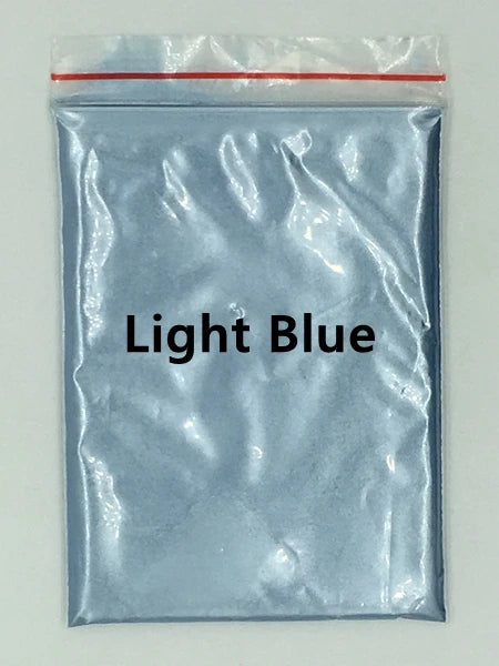 124 Colors of Pearlescent Mica Powdered Pigment in 10g Packets