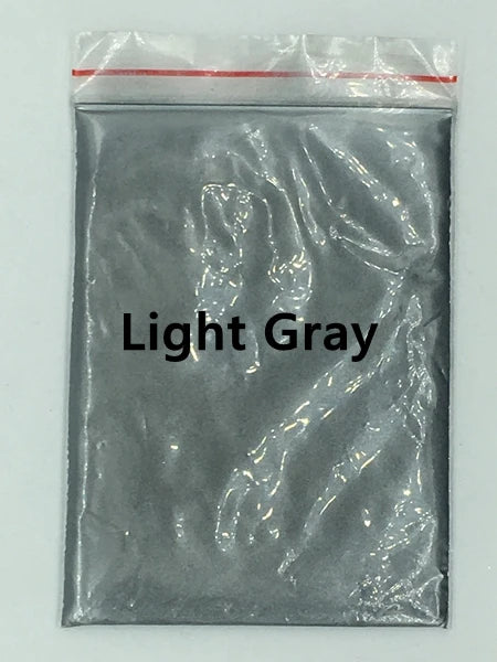 124 Colors of Pearlescent Mica Powdered Pigment in 10g Packets