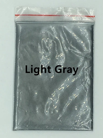 124 Colors of Pearlescent Mica Powdered Pigment in 10g Packets
