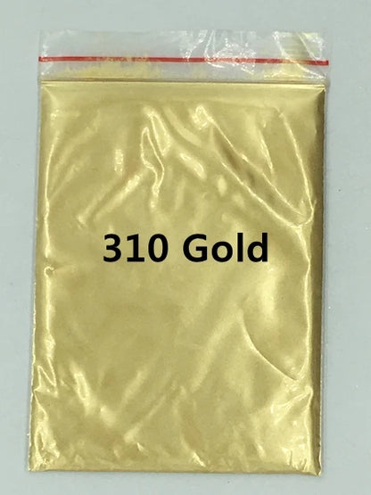 124 Colors of Pearlescent Mica Powdered Pigment in 10g Packets