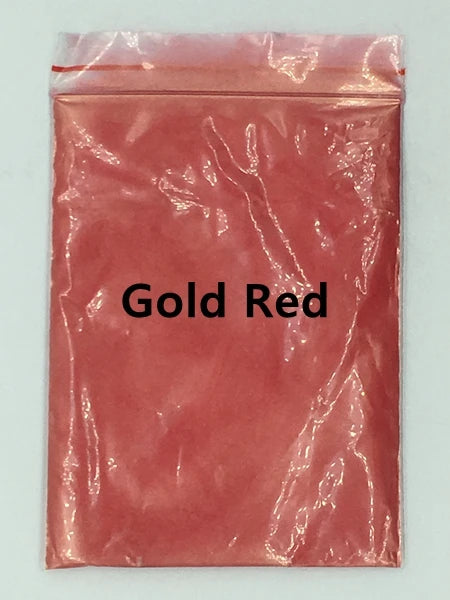 124 Colors of Pearlescent Mica Powdered Pigment in 10g Packets