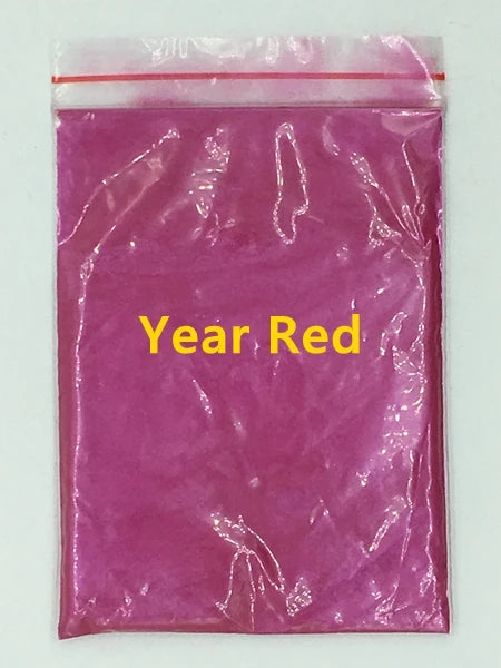 124 Colors of Pearlescent Mica Powdered Pigment in 10g Packets