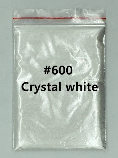 124 Colors of Pearlescent Mica Powdered Pigment in 10g Packets