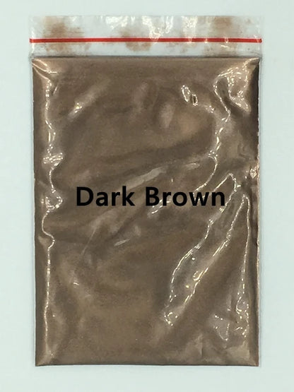 124 Colors of Pearlescent Mica Powdered Pigment in 10g Packets