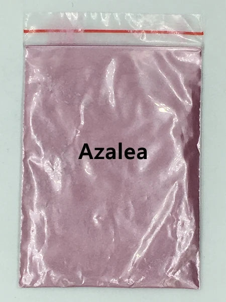 124 Colors of Pearlescent Mica Powdered Pigment in 10g Packets
