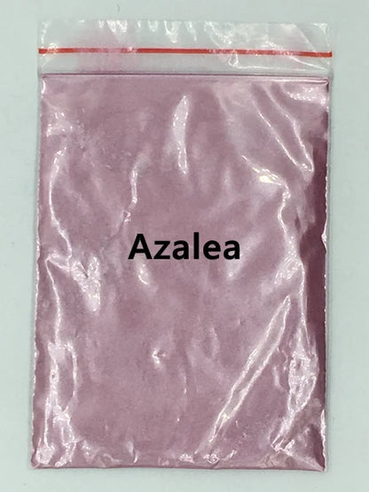 124 Colors of Pearlescent Mica Powdered Pigment in 10g Packets