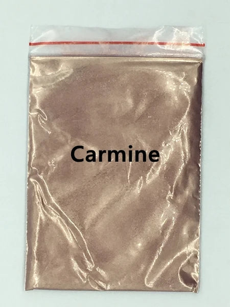 124 Colors of Pearlescent Mica Powdered Pigment in 10g Packets