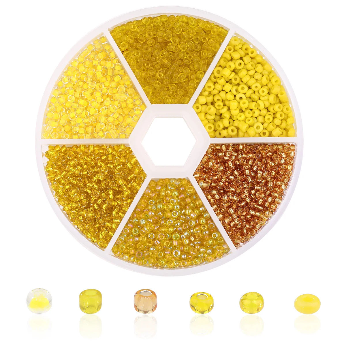 Glass Seed Beads Box - 2mm or 4mm Boxes