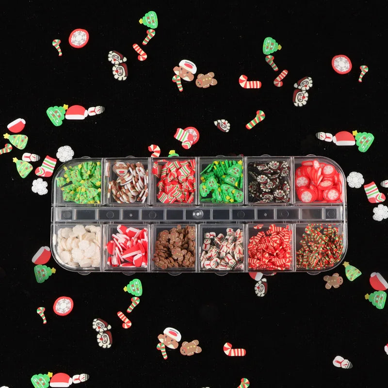 Mixed Fruit Polymer Soft Clay Flakes