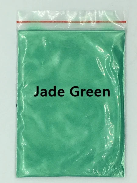 124 Colors of Pearlescent Mica Powdered Pigment in 10g Packets