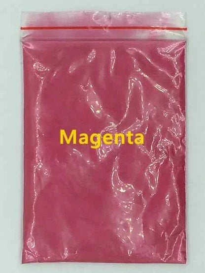 124 Colors of Pearlescent Mica Powdered Pigment in 10g Packets