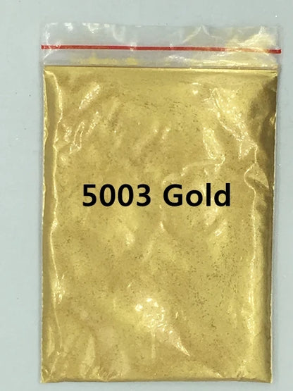 124 Colors of Pearlescent Mica Powdered Pigment in 10g Packets