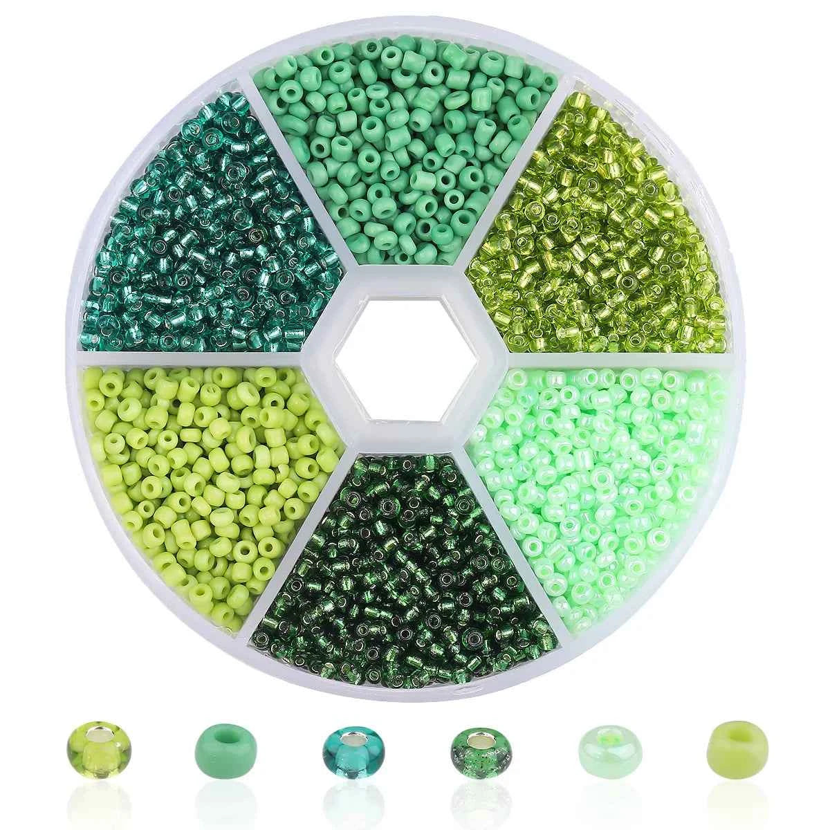 Glass Seed Beads Box - 2mm or 4mm Boxes