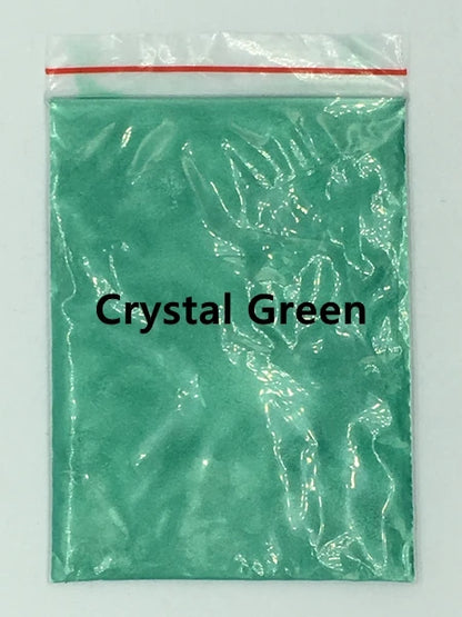 124 Colors of Pearlescent Mica Powdered Pigment in 10g Packets
