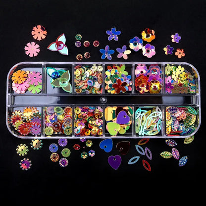 Assortment of Resin Fillers Jewelry Making - Various objects, glitter