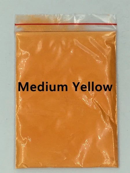 124 Colors of Pearlescent Mica Powdered Pigment in 10g Packets