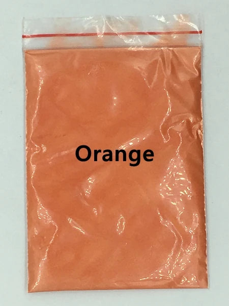 124 Colors of Pearlescent Mica Powdered Pigment in 10g Packets