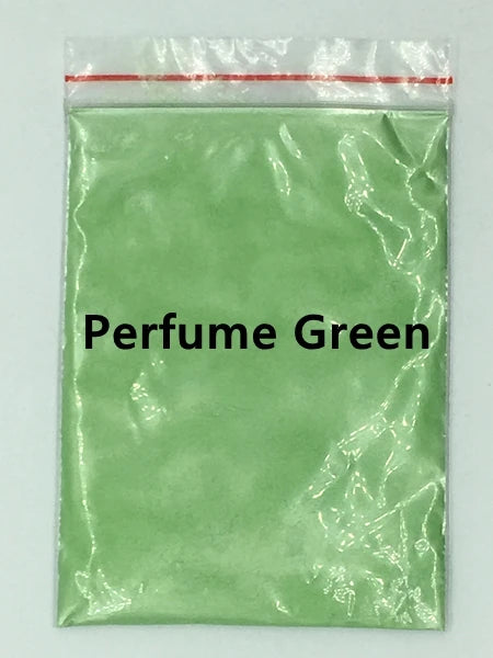 124 Colors of Pearlescent Mica Powdered Pigment in 10g Packets