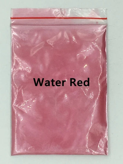 124 Colors of Pearlescent Mica Powdered Pigment in 10g Packets