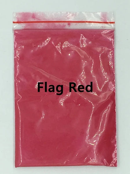 124 Colors of Pearlescent Mica Powdered Pigment in 10g Packets