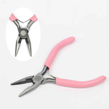 Stainless Steel Pink Jewelry Pliers