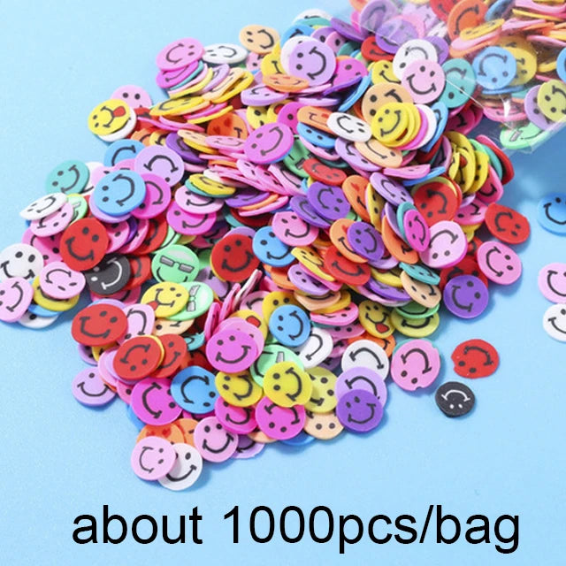 Mixed Fruit Polymer Soft Clay Flakes