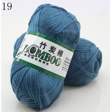 1 Ball 50g 145 Meters High Quality Soft Natural Bamboo and Cotton Yarn