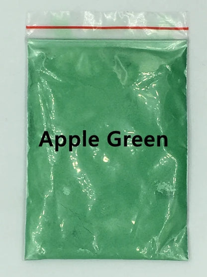 124 Colors of Pearlescent Mica Powdered Pigment in 10g Packets