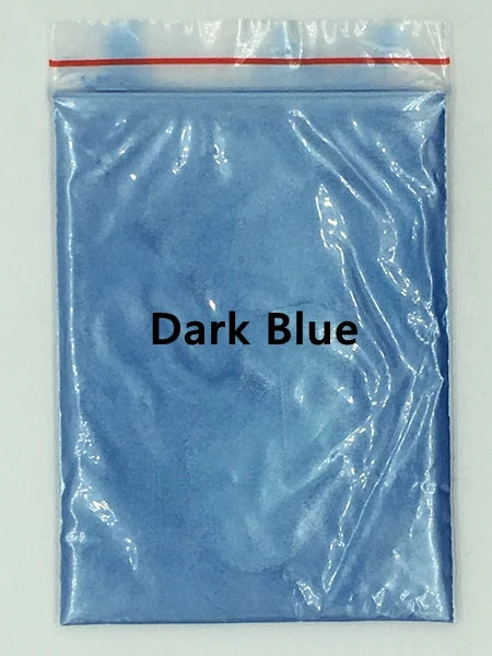 124 Colors of Pearlescent Mica Powdered Pigment in 10g Packets
