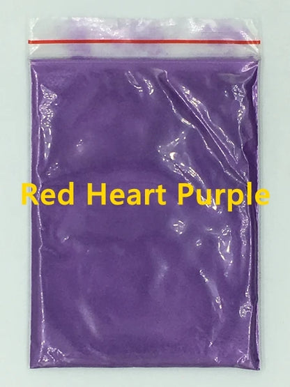 124 Colors of Pearlescent Mica Powdered Pigment in 10g Packets
