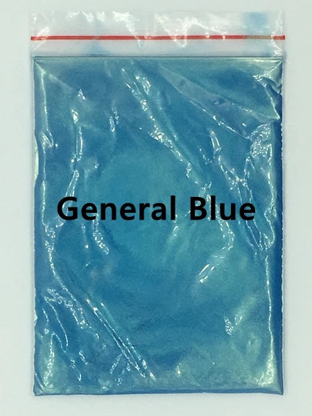 124 Colors of Pearlescent Mica Powdered Pigment in 10g Packets