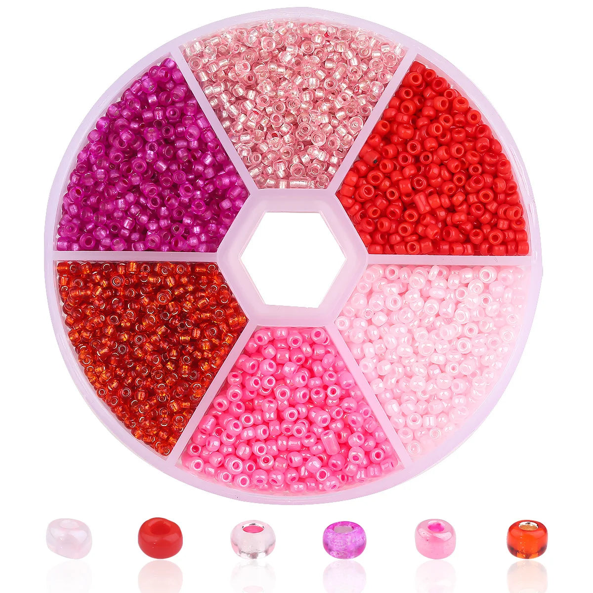 Glass Seed Beads Box - 2mm or 4mm Boxes